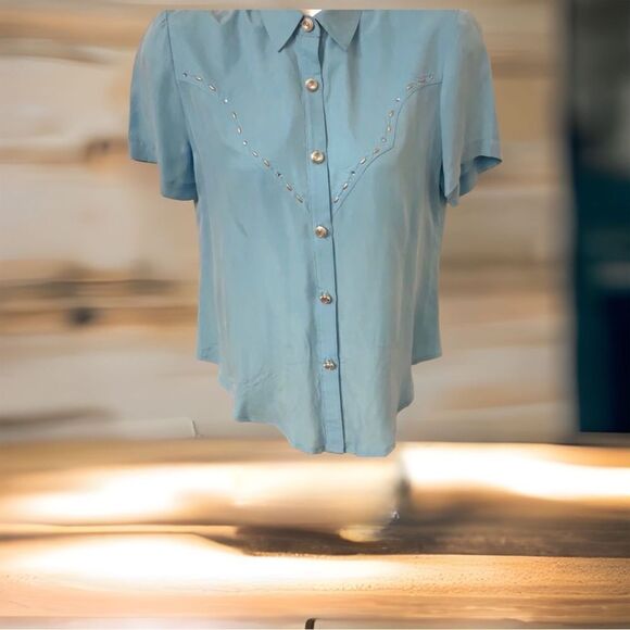 NewโFrontierย USAโmadeโblouse - Picture 3 of 13